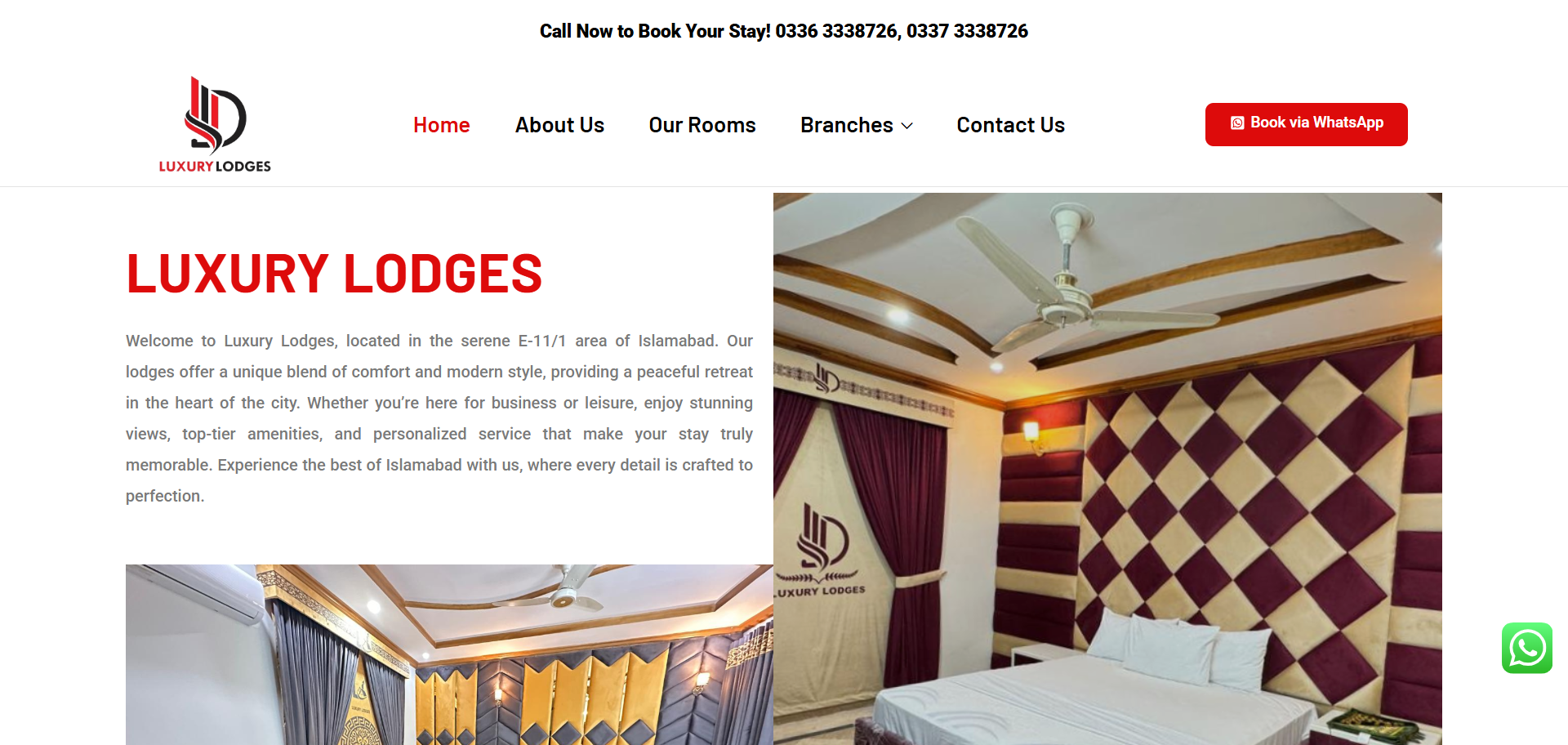New Luxury Lodges